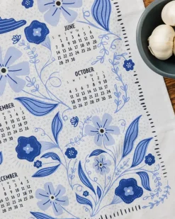 Gingiber Tea Towel 2026 Calendar Outlet