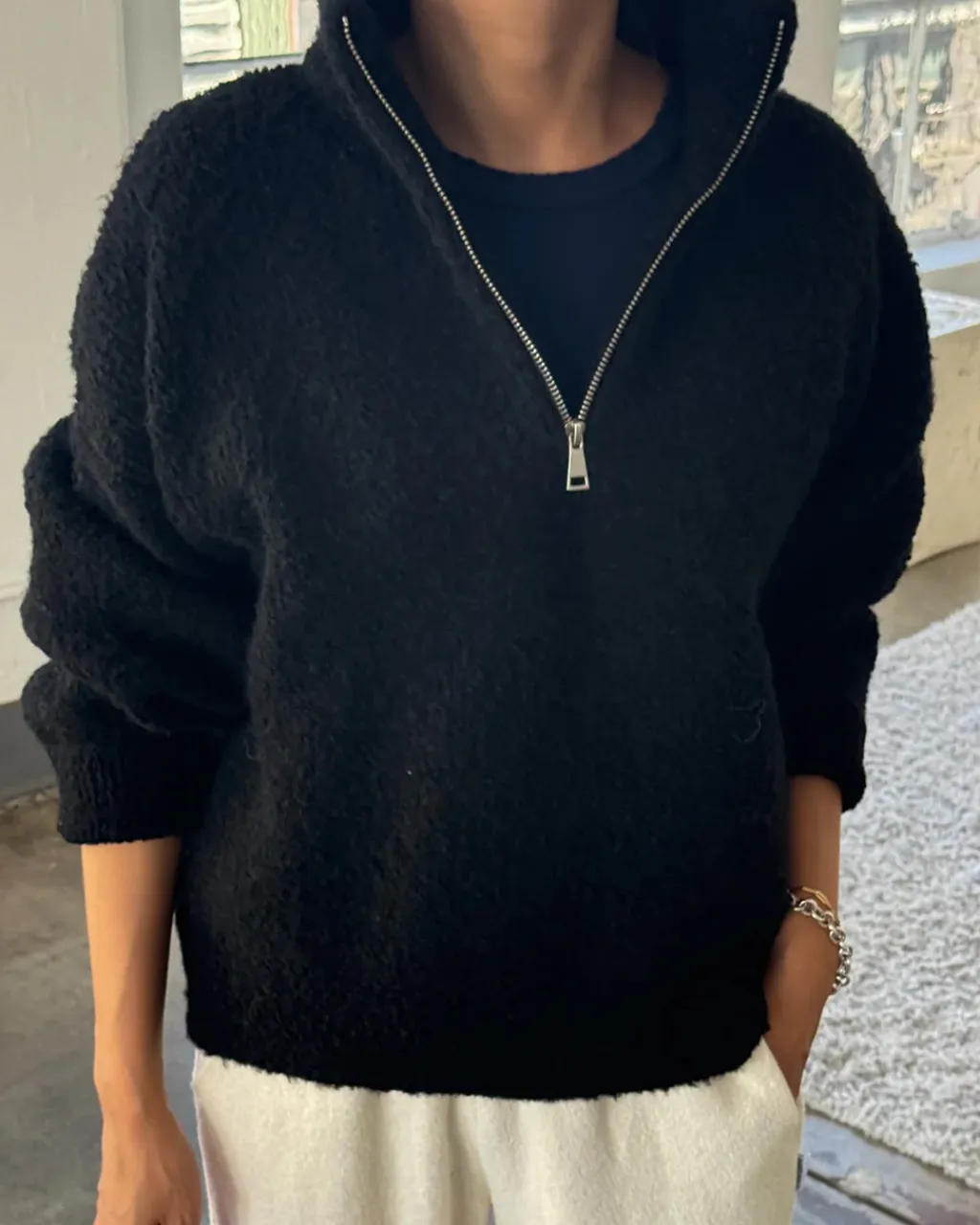 Le Bon Shoppe Andre Sweater - Black