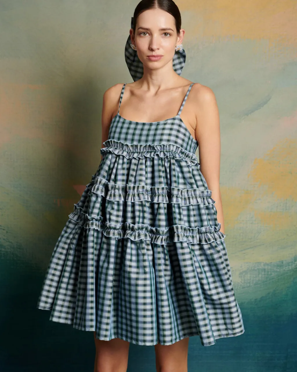 Sister Jane Arabella Check Mini Dress Sale