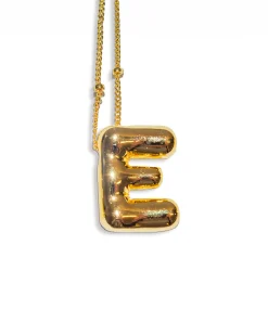LA Blonde Balloon Initial Necklace Outlet