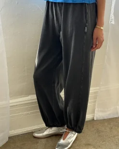 Le Bon Shoppe Balloon Pants - Almost Black Sale
