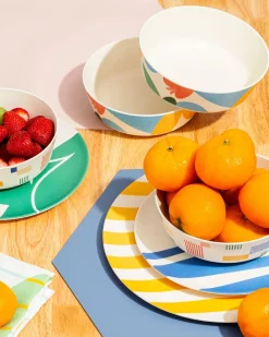 Poketo Bamboo Bowl Set - Flora Sale