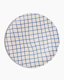Poketo Bamboo Dinner Plate Set - Grid Best