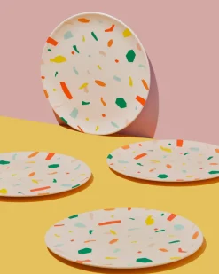 Poketo Bamboo Dinner Plate Set - Party Clearance