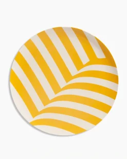 Poketo Bamboo Dinner Plate Set - Waves New