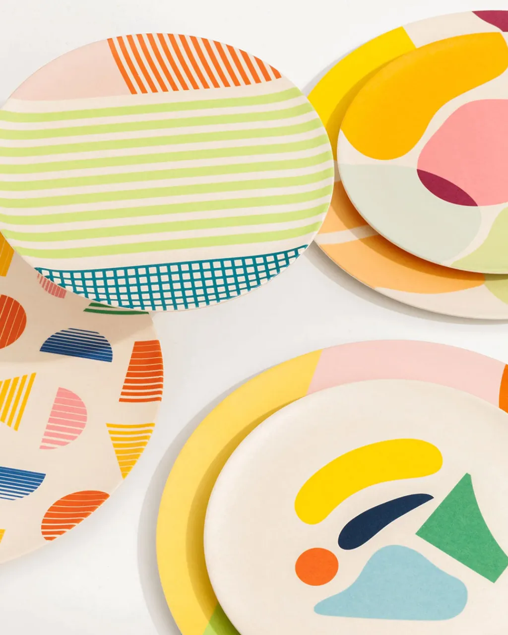 Poketo Bamboo Salad Plate Set - Boulders Best