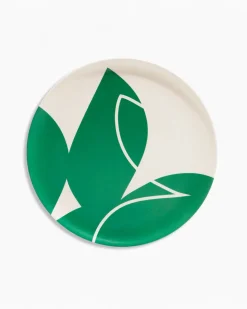 Poketo Bamboo Salad Plate Set - Flora