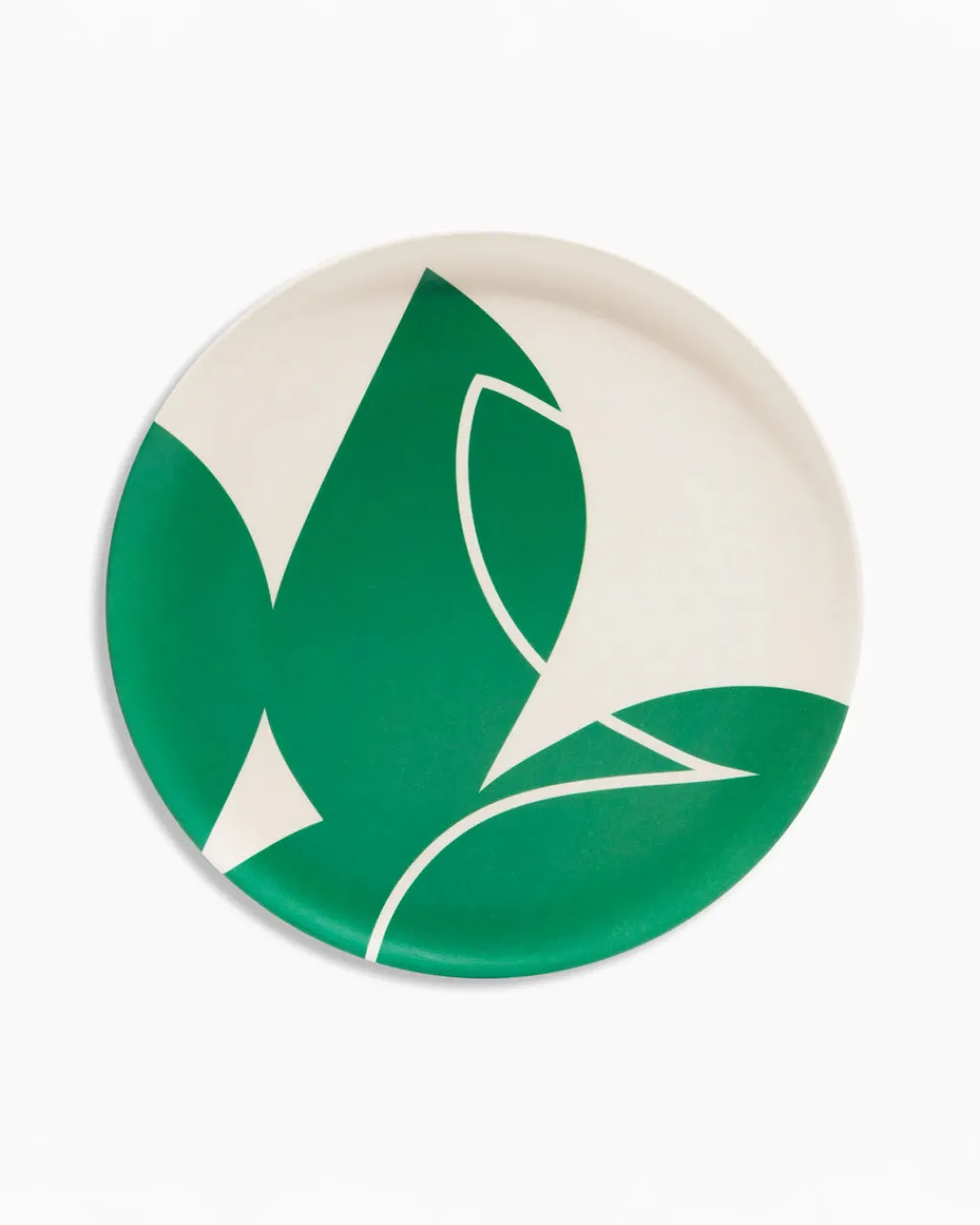 Poketo Bamboo Salad Plate Set - Flora