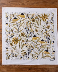Gingiber Tea Towel Bee Garden New