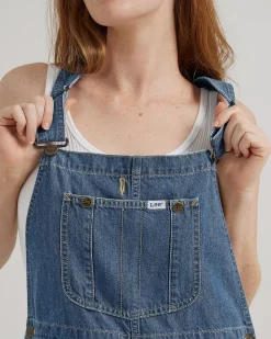 Lee Bib Overalls - Mid Cascade Discount