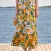 Farm Rio Biriba Mix Maxi Skirt Discount
