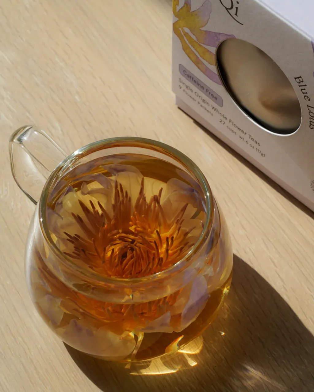 The Qi Blue Lotus Flower Tea New