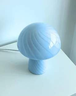 Humber Mini Mushroom Lamp Blue New