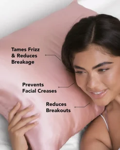 Kitsch Satin Pillowcase Blush Clearance