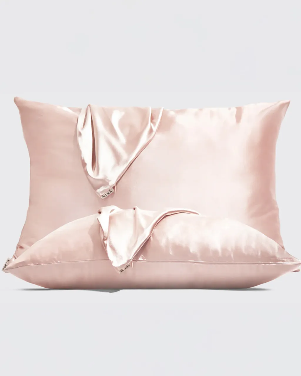 Kitsch Blush Satin Pillowcase - Set of 2 Discount