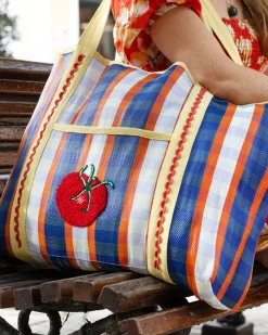 Talking Tables USA Bon Appétit Recycled Plastic Tote Bag - Tomato Best