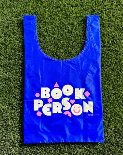 Baggu for ban.do Book Person Standard Baggu - Cobalt Book Person Cobalt Best
