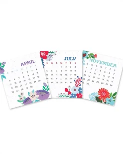 Studio Oh! Botanical Bliss Plant & Bloom 2026 Desk Calendar New
