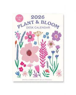 Studio Oh! Botanical Bliss Plant & Bloom 2026 Desk Calendar New