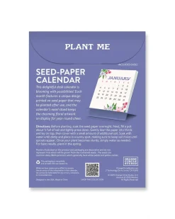 Studio Oh! Botanical Bliss Plant & Bloom 2026 Desk Calendar New