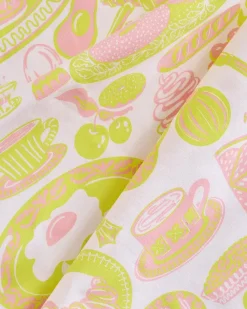 One & Only Paper Cotton Tea Towel Breakfast Lovers Discount