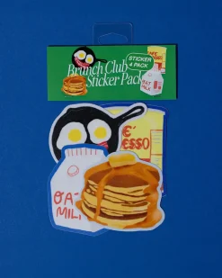 Mel Andrel Stickers - Set of 4 Brunch Club Online