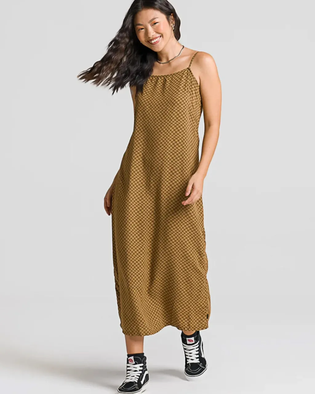Vans Camden Slip Dress - Sepia Sale