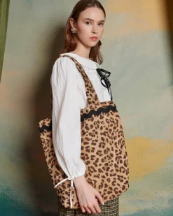 Sister Jane Cameron Leopard Tote Bag
