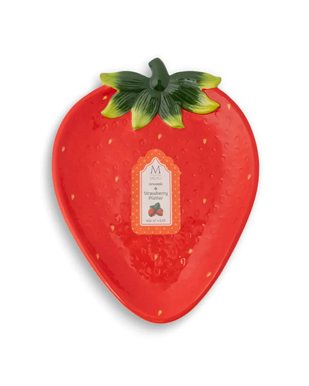 Core Home Ceramic Strawberry Platter