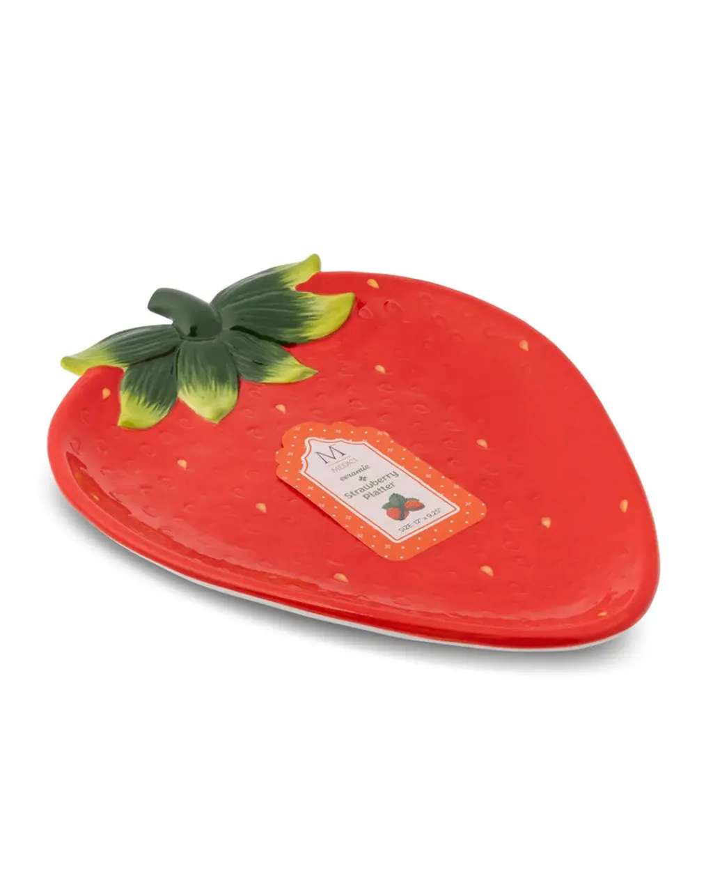 Core Home Ceramic Strawberry Platter