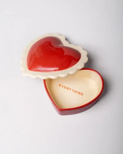 ban.do Ceramic Trinket Box - Heart Discount