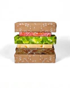 Gift Couture Wrapping Paper Set Cheeseburger Online
