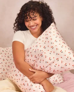 Kitsch Satin Pillowcase Cherry Print