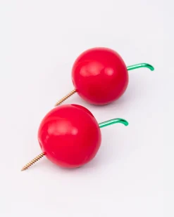ban.do Cherry Wall Hooks - Set of 2