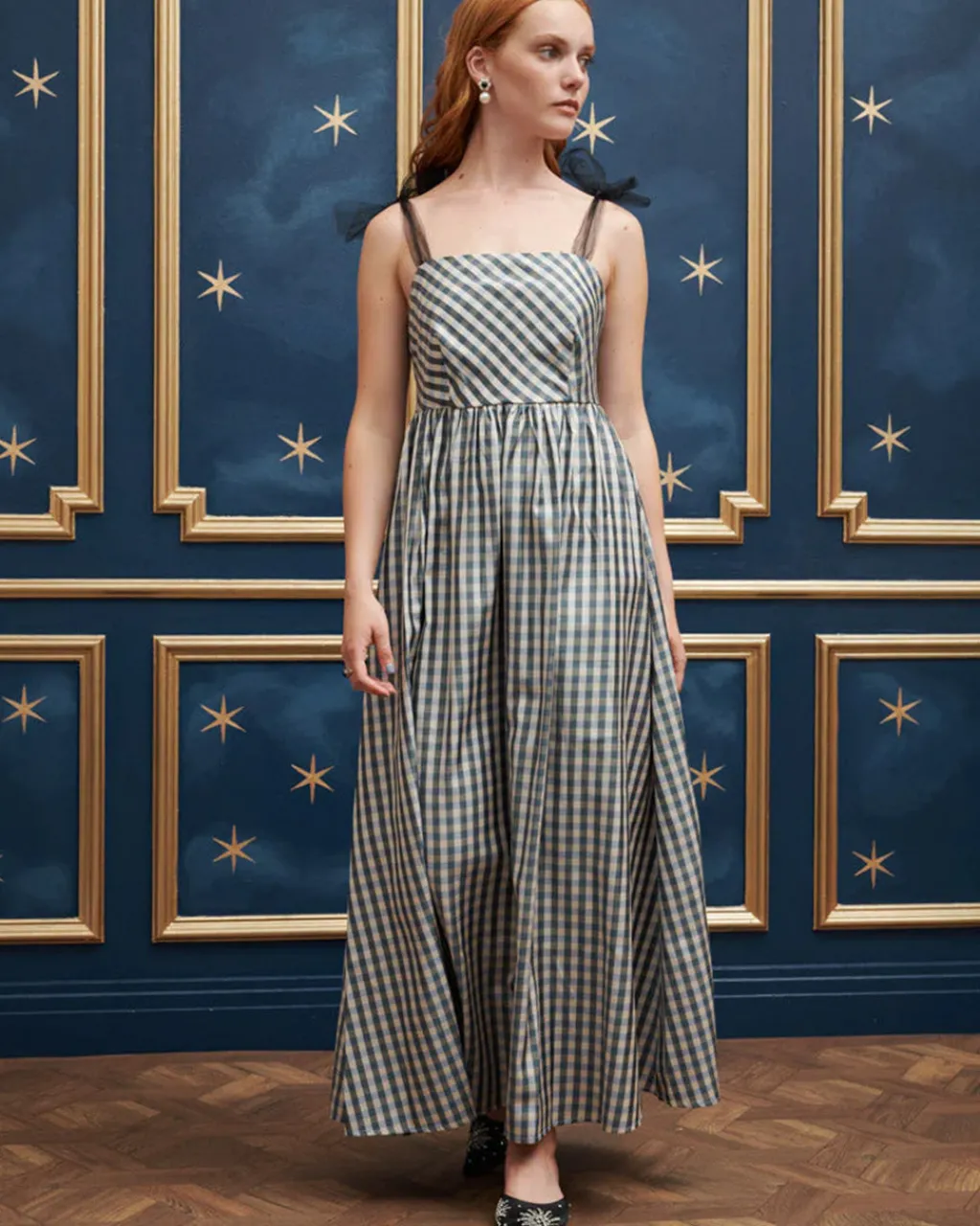 Sister Jane Cindy Check Midi Dress Discount