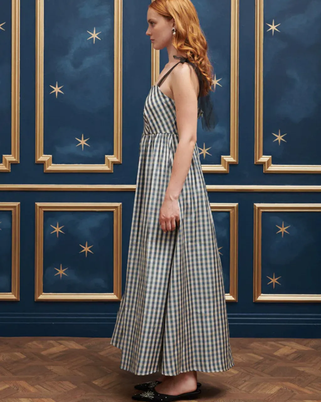 Sister Jane Cindy Check Midi Dress Discount