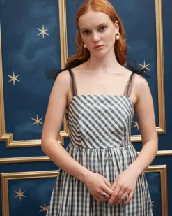 Sister Jane Cindy Check Midi Dress Discount