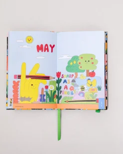 ban.do Classic 12-Month Annual Planner - Black Floral Clearance
