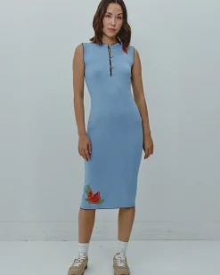 Another Girl Clementine Knit Midi Dress Discount