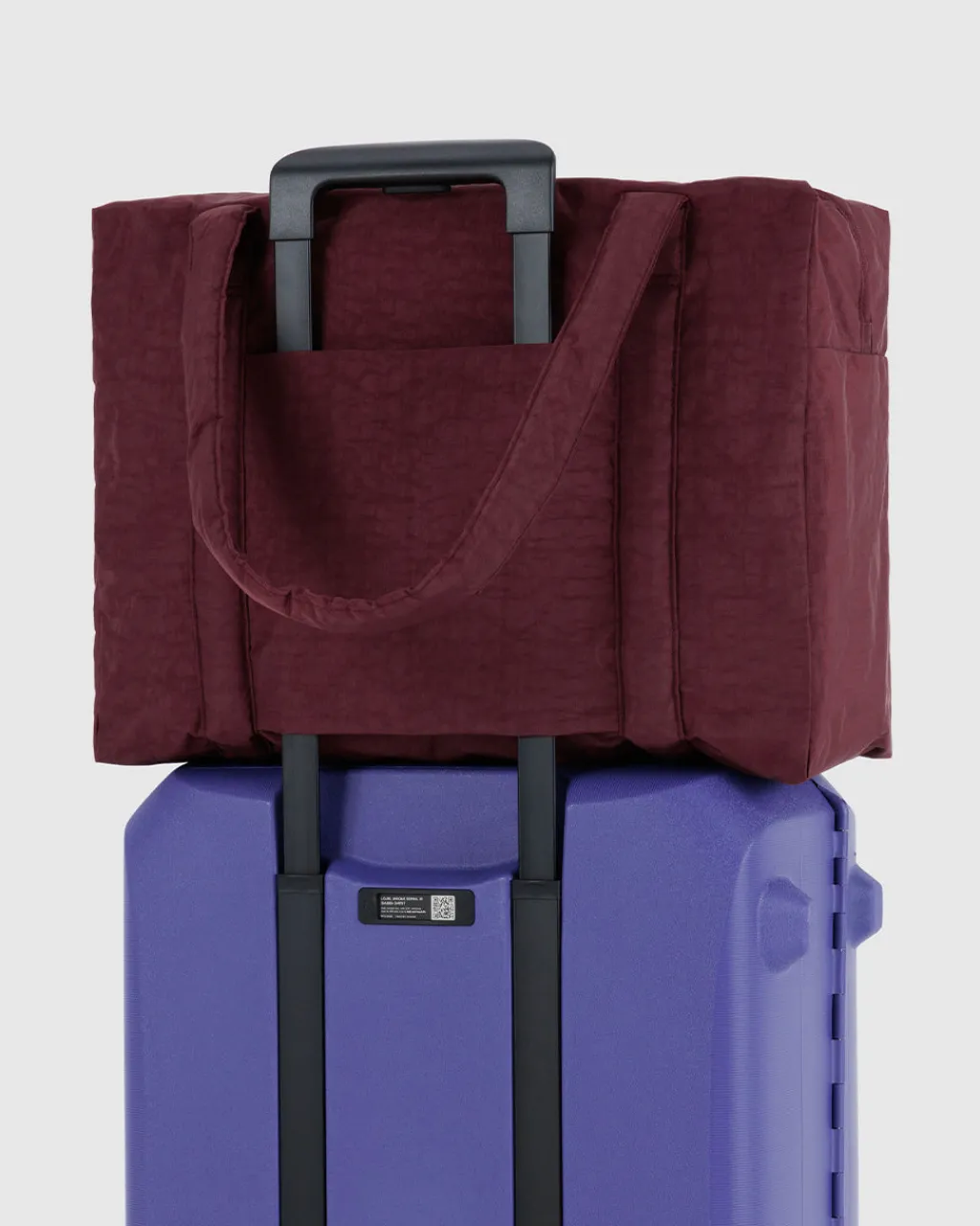 Baggu Cloud Carry-On Bag - Mahogany Hot