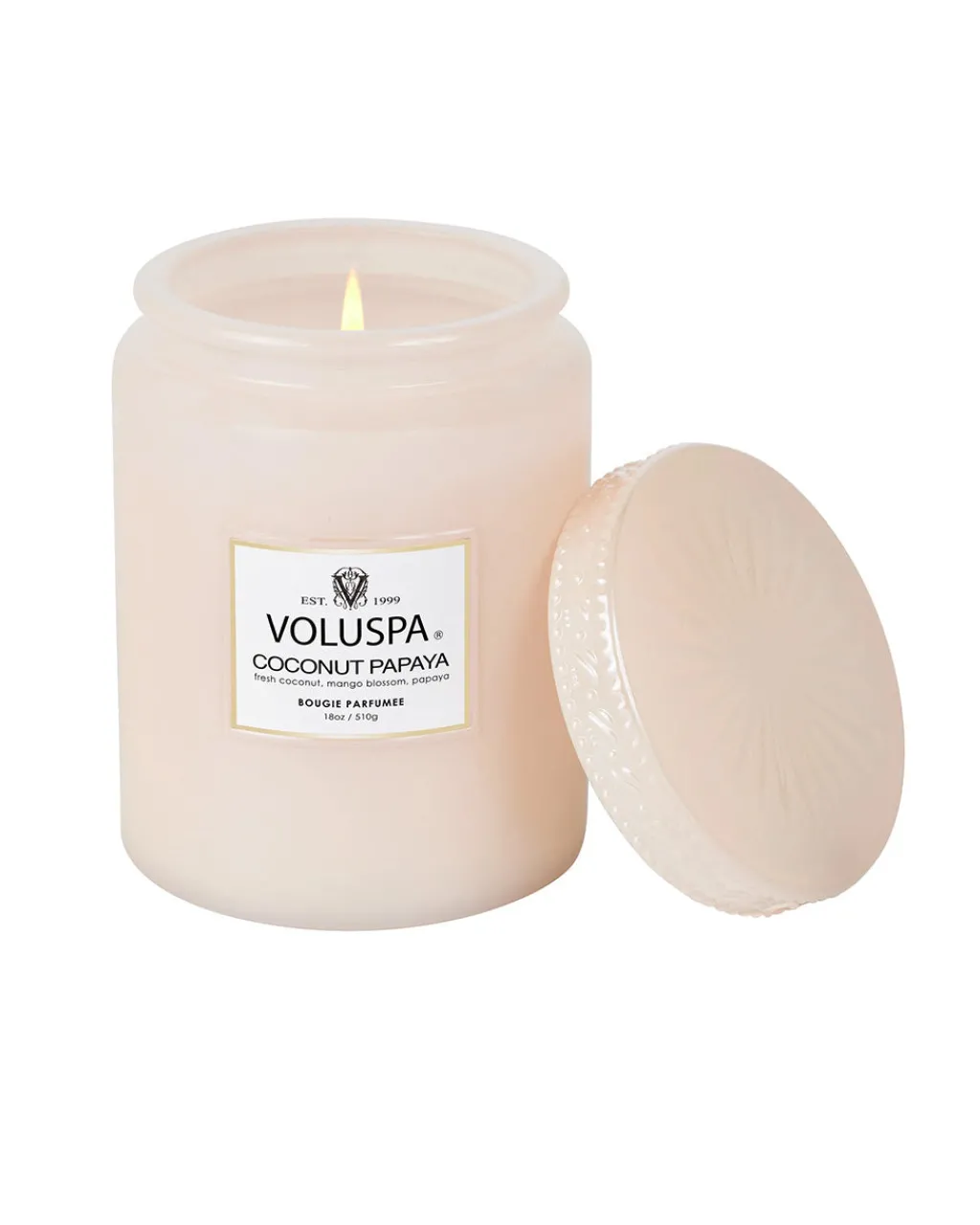Voluspa Coconut Papaya Large Jar Candle New