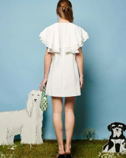 Sister Jane Collie Mini Dress - Pearled Ivory Online