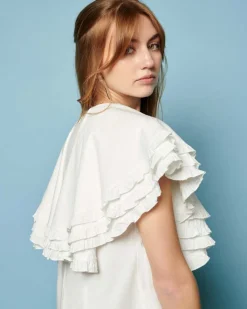 Sister Jane Collie Mini Dress - Pearled Ivory Online