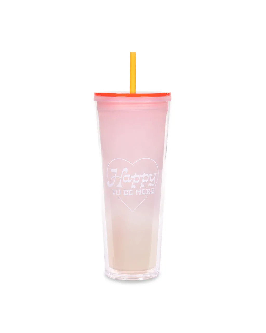 ban.do Color Changing Sip Sip Tumbler with Straw - Happy To Be Here Online