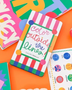 ban.do Color Outside the Lines Colored Pencils Outlet