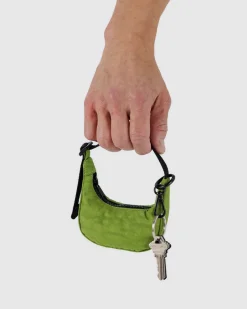 Baggu Crescent Bag Charm - Green Juice