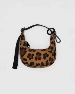 Baggu Crescent Bag Charm - Leopard Clearance