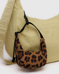Baggu Crescent Bag Charm - Leopard Clearance