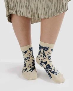 Baggu Crew Socks - Cherub Bows Best