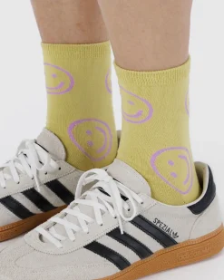 Baggu Crew Socks - Straw Happy Online